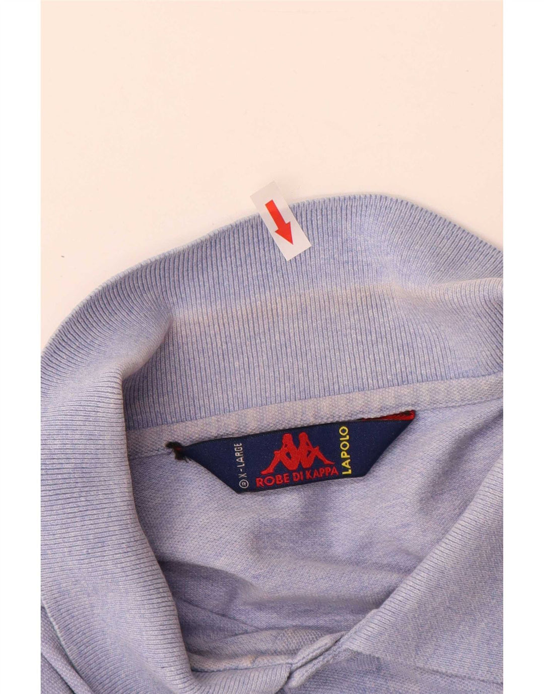 Kappa Polo Homme XL Bleu Coton