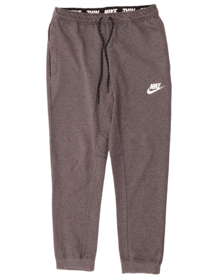 Nike Pantalon de survêtement pour homme en coton moucheté gris moyen