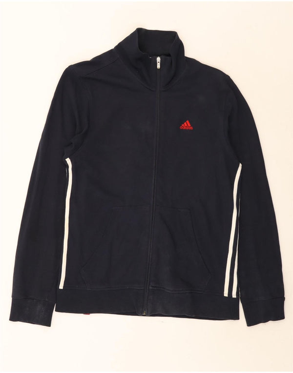 Adidas Veste de survêtement pour homme UK 36/38 Petit Bleu marine Coton