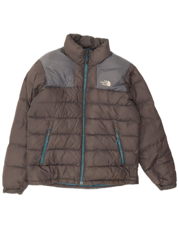 The North Face Veste rembourrée pour homme UK 38 Gris moyen Nylon colour block