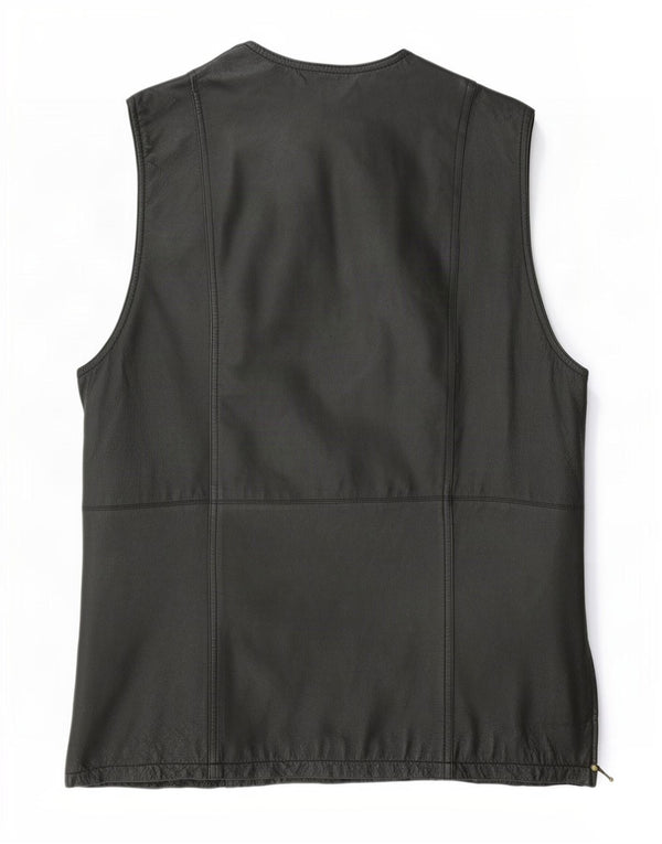 Canda Womens By C&A Gilet en cuir UK 20 2XL Noir
