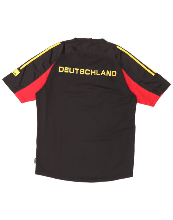 Adidas Mens Deutschland Graphic T-Shirt Top UK 42/44 Large Noir Colorblock