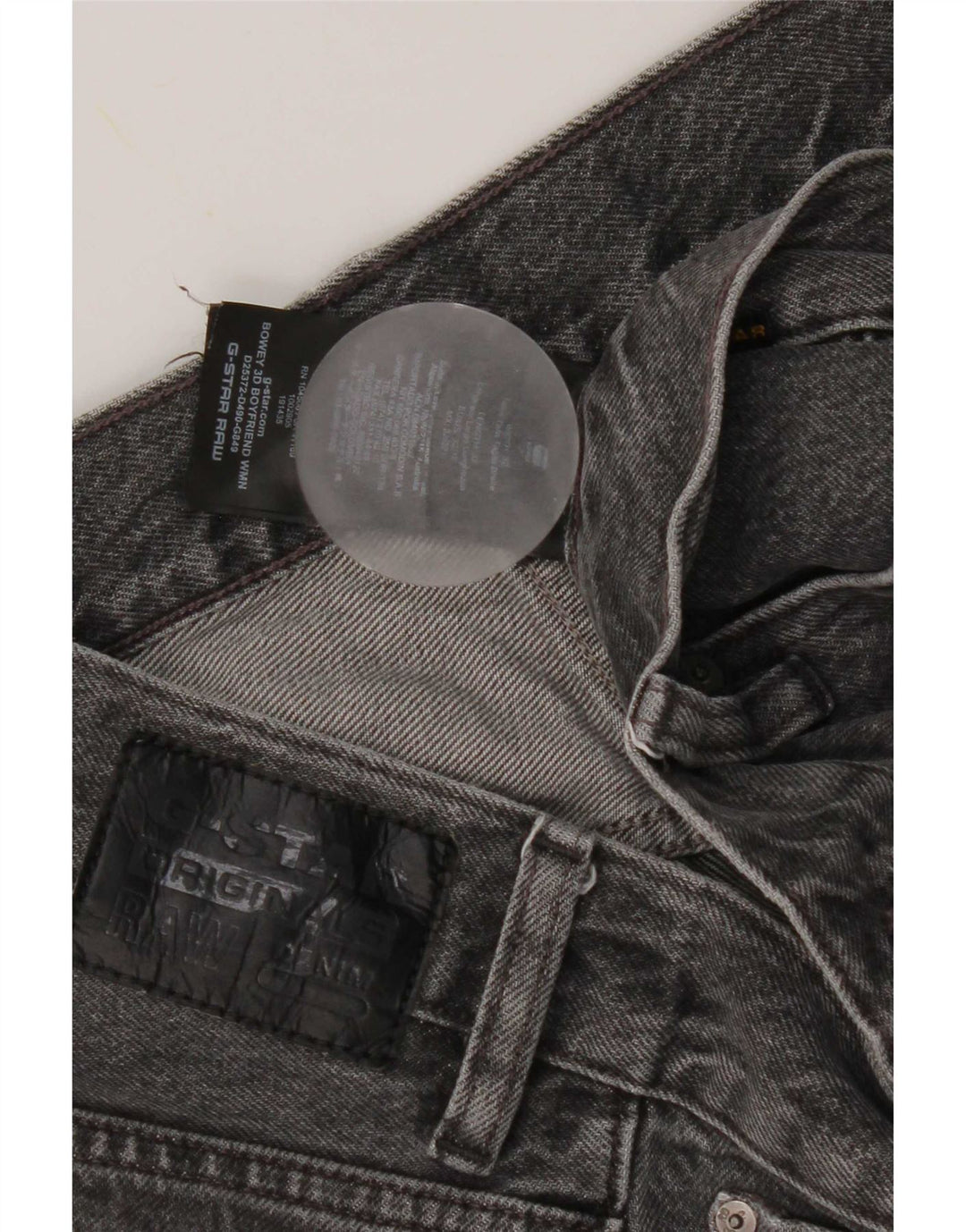 G-Star Jeans Loose Homme W32 L32 Gris Coton