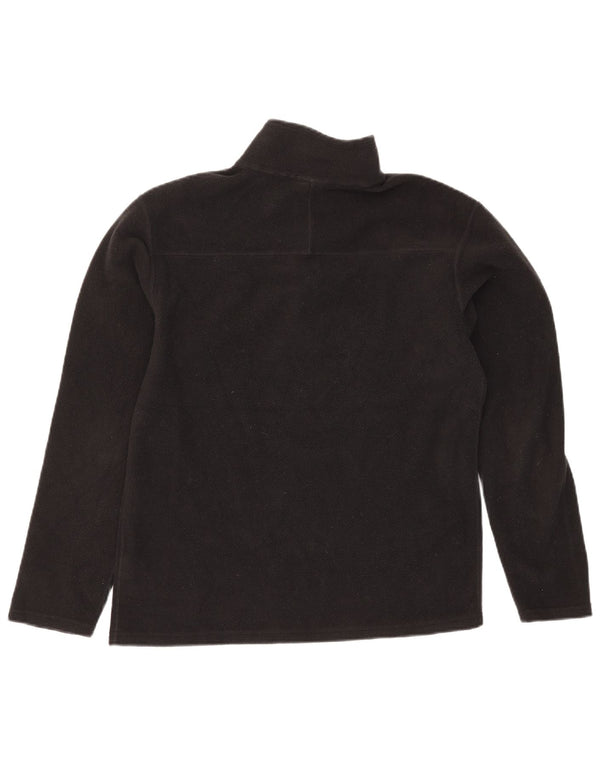 The North Face Pull polaire à col zippé pour homme Petit Noir Polyester