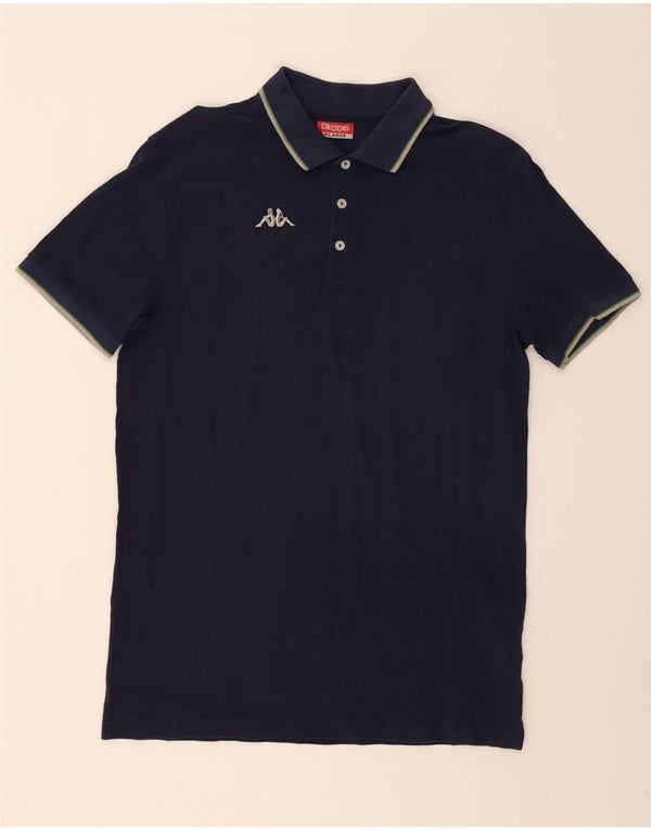 Kappa Polo Homme XL Bleu Marine Coton