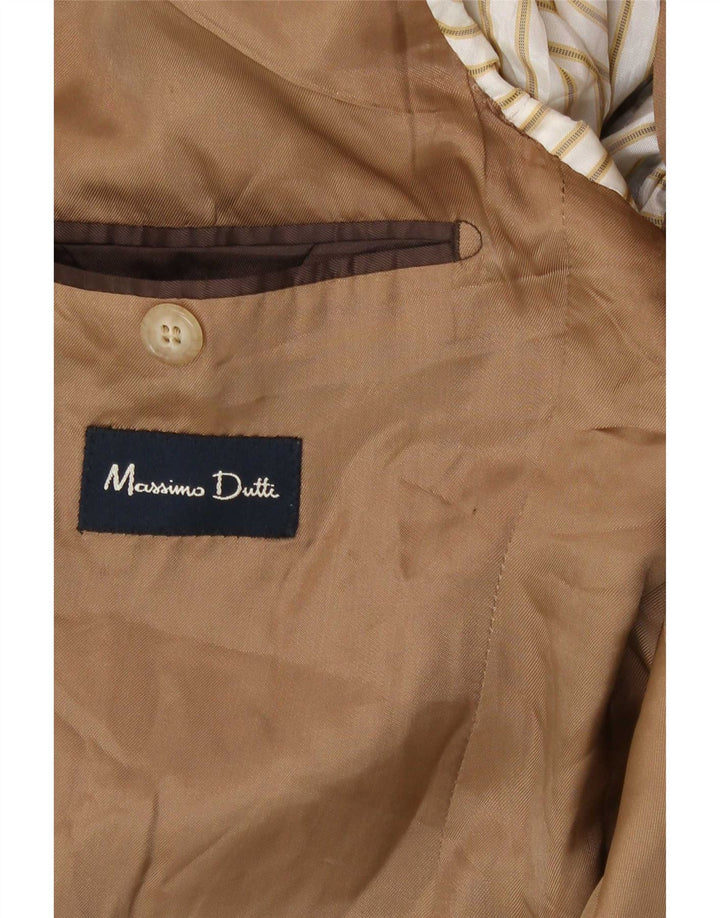 Massimo Dutti Veste Blazer 3 Boutons Homme EU 56 XL Beige