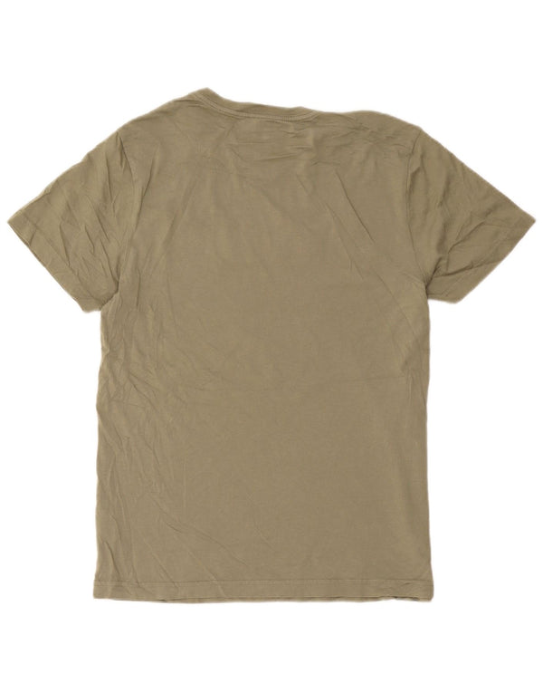 Hurley T-Shirt Graphique Top Homme Kaki Moyen Coton