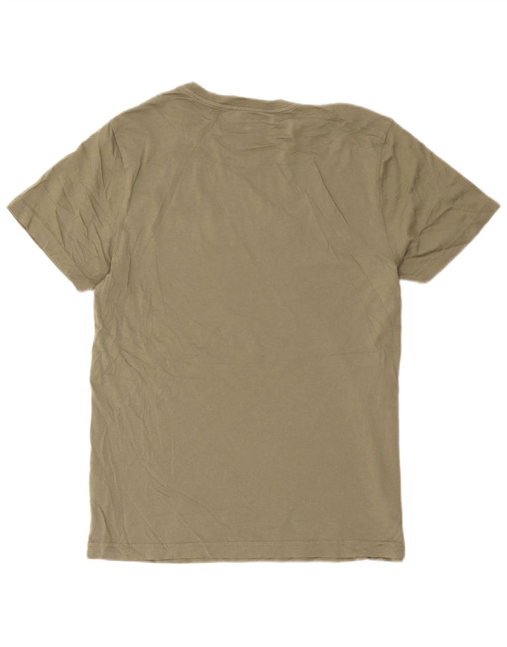 Hurley T-Shirt Graphique Top Homme Kaki Moyen Coton