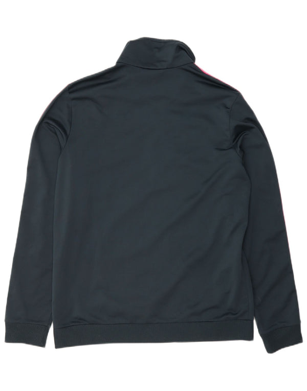 Adidas Veste de survêtement pour femme UK 12/14 Bleu marine moyen Polyester