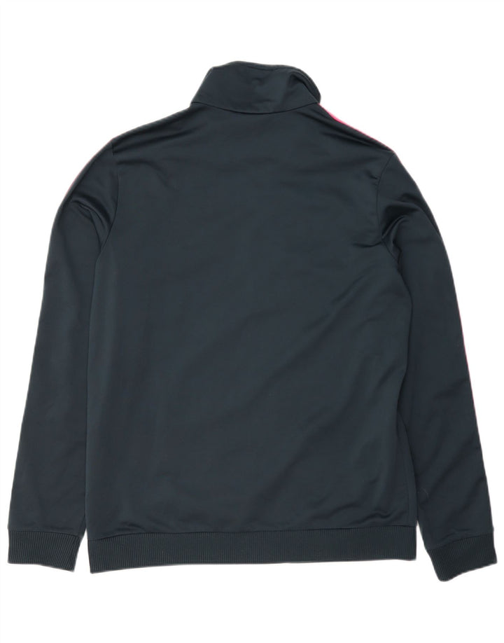 Adidas Veste de survêtement pour femme UK 12/14 Bleu marine moyen Polyester