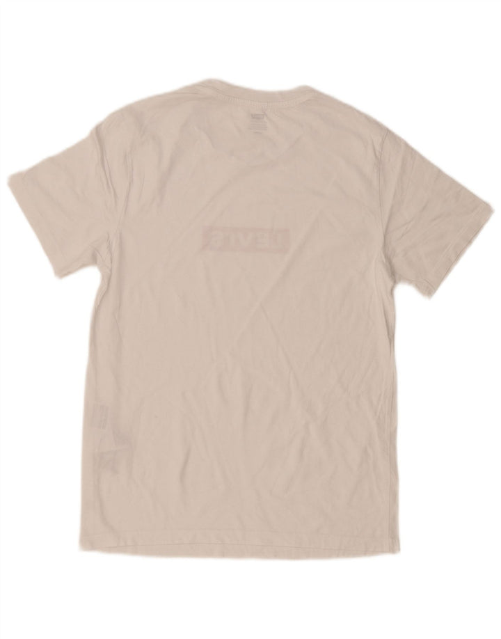 Levi's T-Shirt Graphique Homme Petit Blanc Coton