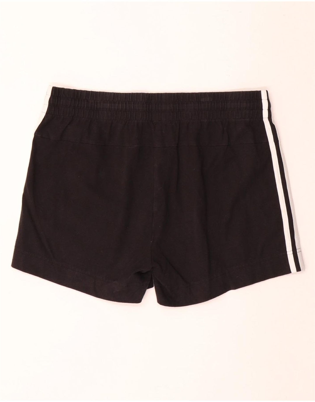 ADIDAS Short de sport pour femme UK 16/18 Large Noir