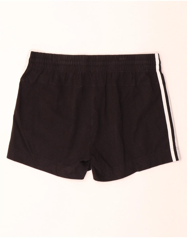ADIDAS Short de sport pour femme UK 16/18 Large Noir