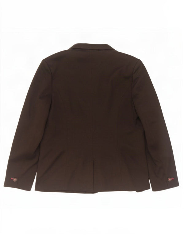 Joules Veste Blazer 1 Bouton Femme UK 14 Large Noir Polyester