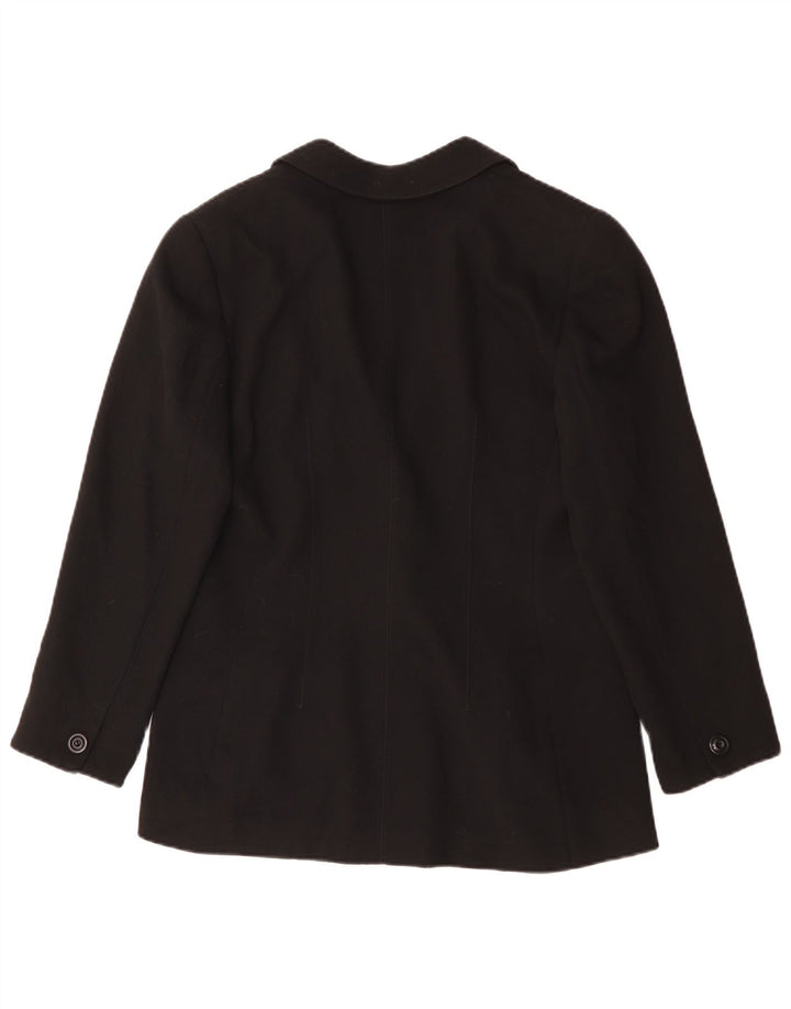Emanuel Ungaro Veste Blazer 1 Bouton Femme IT 48 XL Noir