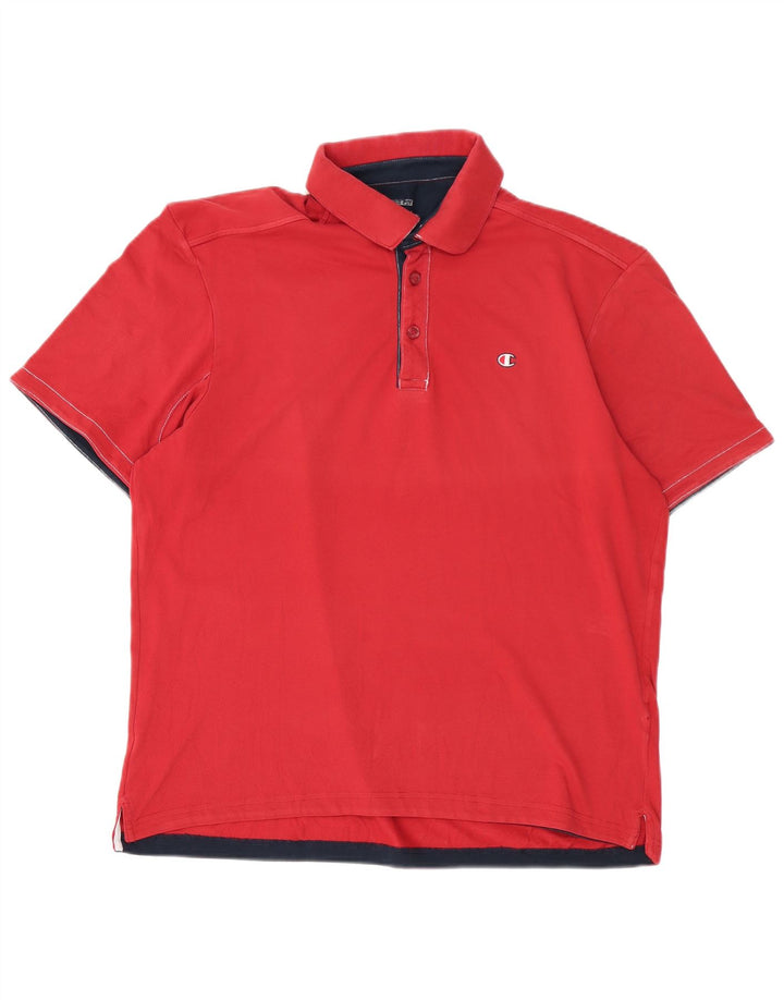 CHAMPION Polo Homme 2XL Rouge