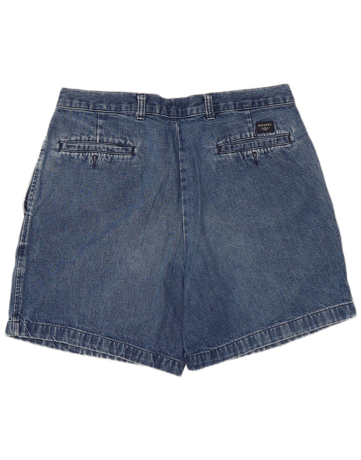 Dockers Short en Jean Femme W34 Grand Bleu Coton