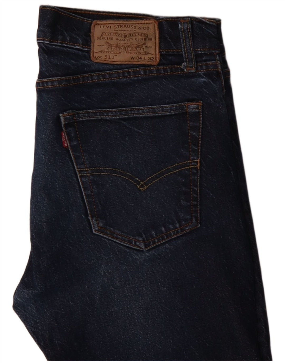 Levi's Jean Slim 511 Homme Bleu W34 L32 Coton