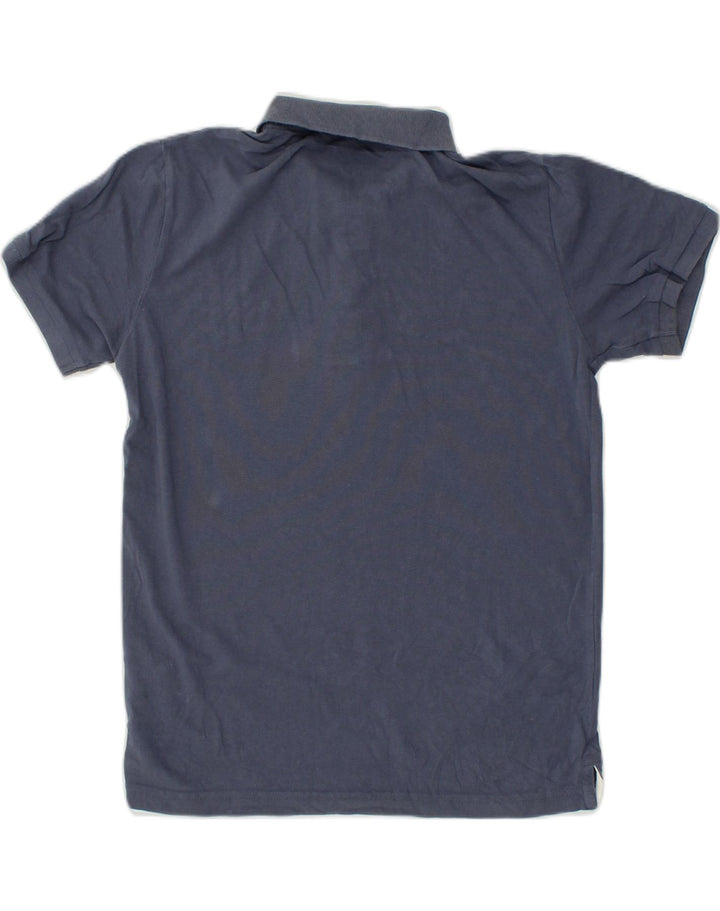 DACK'S Mens Polo Shirt Small Navy Blue Cotton | Vintage Dack's | Thrift | Second-Hand Dack's | Used Clothing | Messina Hembry 