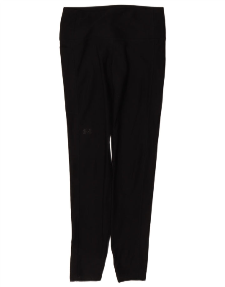 Under Armour Legging Heat Gear Femme UK 10 Petit Noir Polyester
