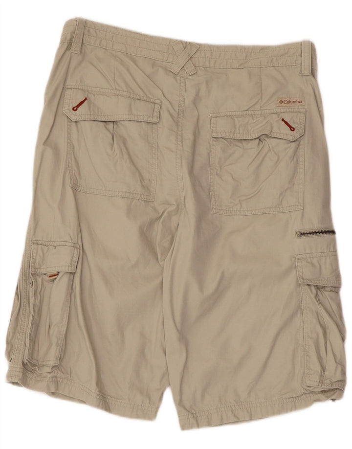 Columbia Short Cargo Homme W34 Grand Coton Beige
