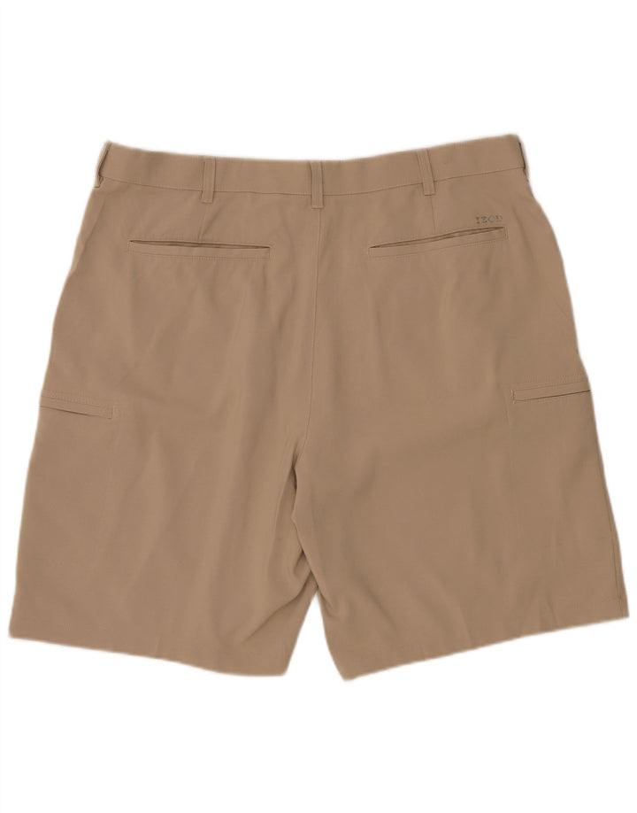 IZOD Short Cargo Homme W38 XL Beige Polyester