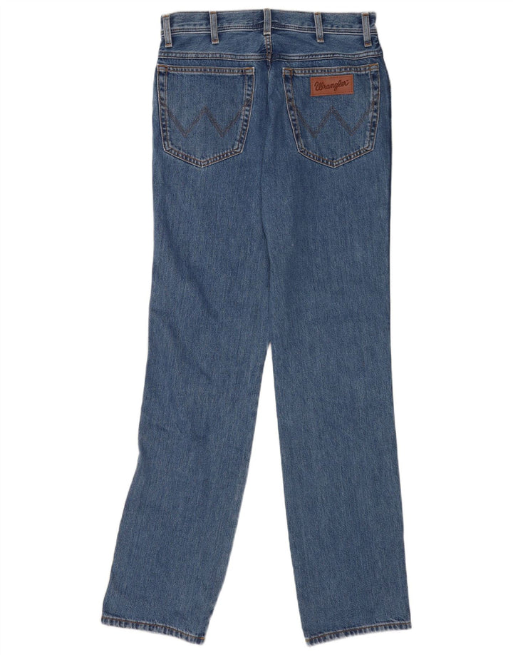 Wrangler Jean Droit Texas Homme W32 L36 Bleu Coton