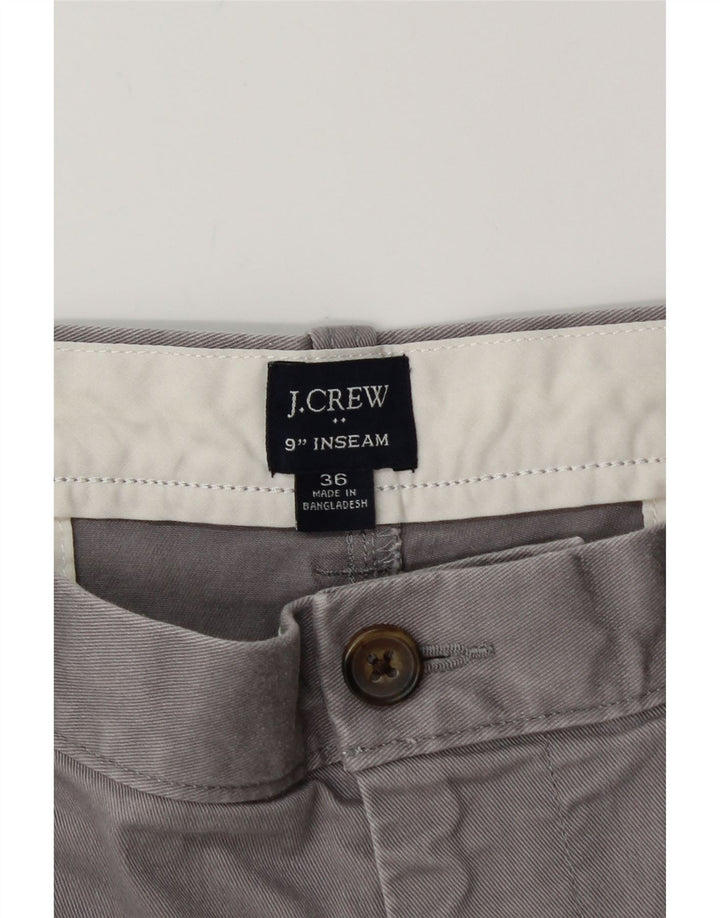 J. CREW Short Chino Homme W36 Large Gris Coton