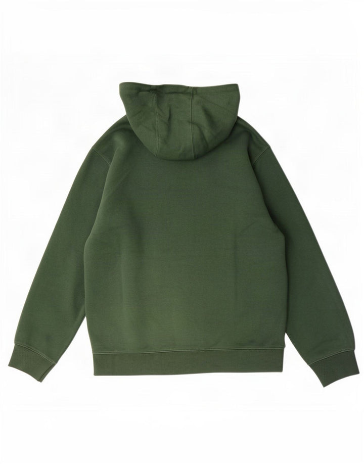 Russell Athletic Pull à capuche zippé graphique pour homme en polyester vert moyen