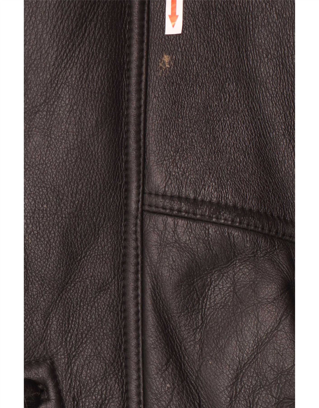 veste en peau de mouton vintage pour hommes IT 50 Grand Noir