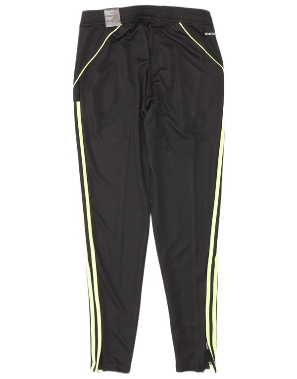 Adidas Pantalon de survêtement Aeroready Regular Fit pour femme UK 8/10 Small Noir