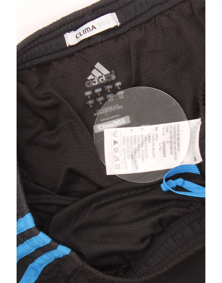 Adidas Short de sport Clima 365 pour homme, grand, noir, polyester