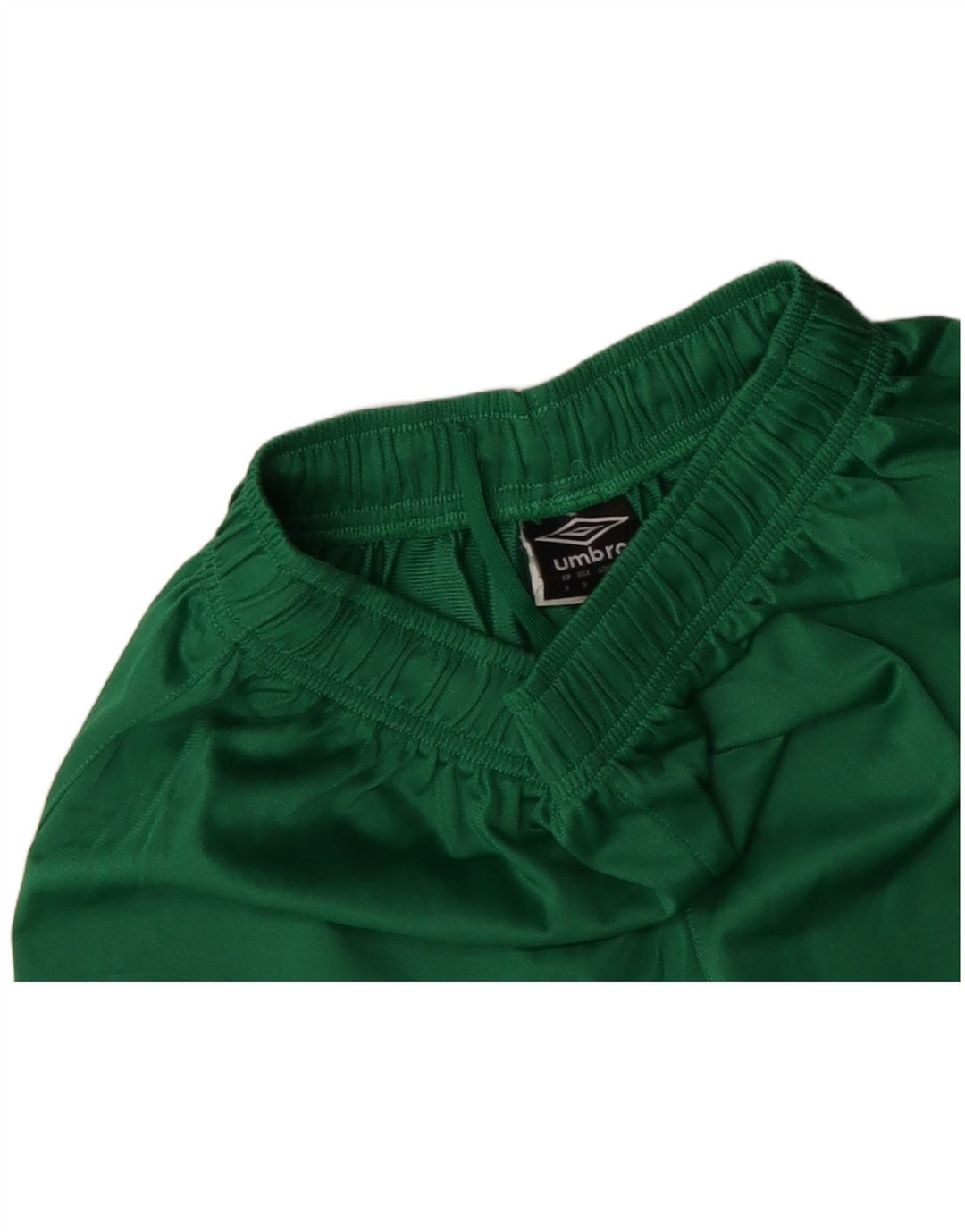 UMBRO Short de Sport Homme Petit Vert Colorblock Polyester