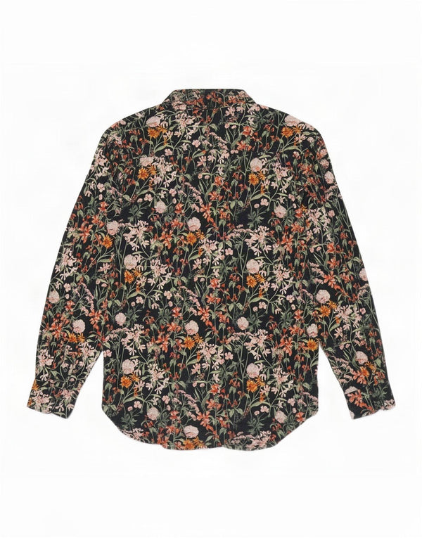 Scotch & Soda Chemise Femme UK 44 Medium Noir Floral