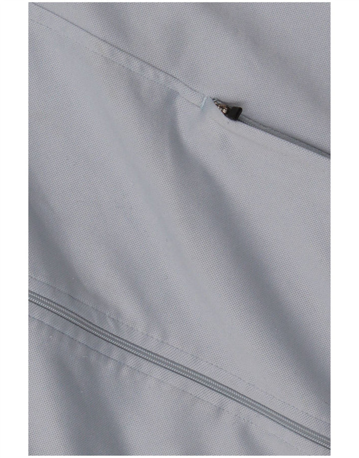 KAPPA Veste de survêtement pour femme UK 14 Grand Bleu Colorblock Polyester