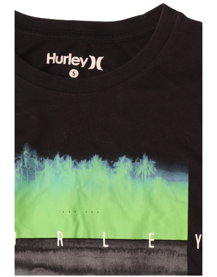 Harley Mens Graphic T-Shirt Top Petit Noir Coton
