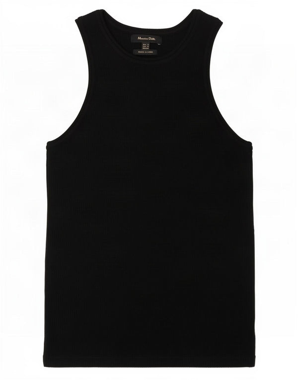 Massimo Dutti Débardeur Femme UK 6 XS Laine Noire