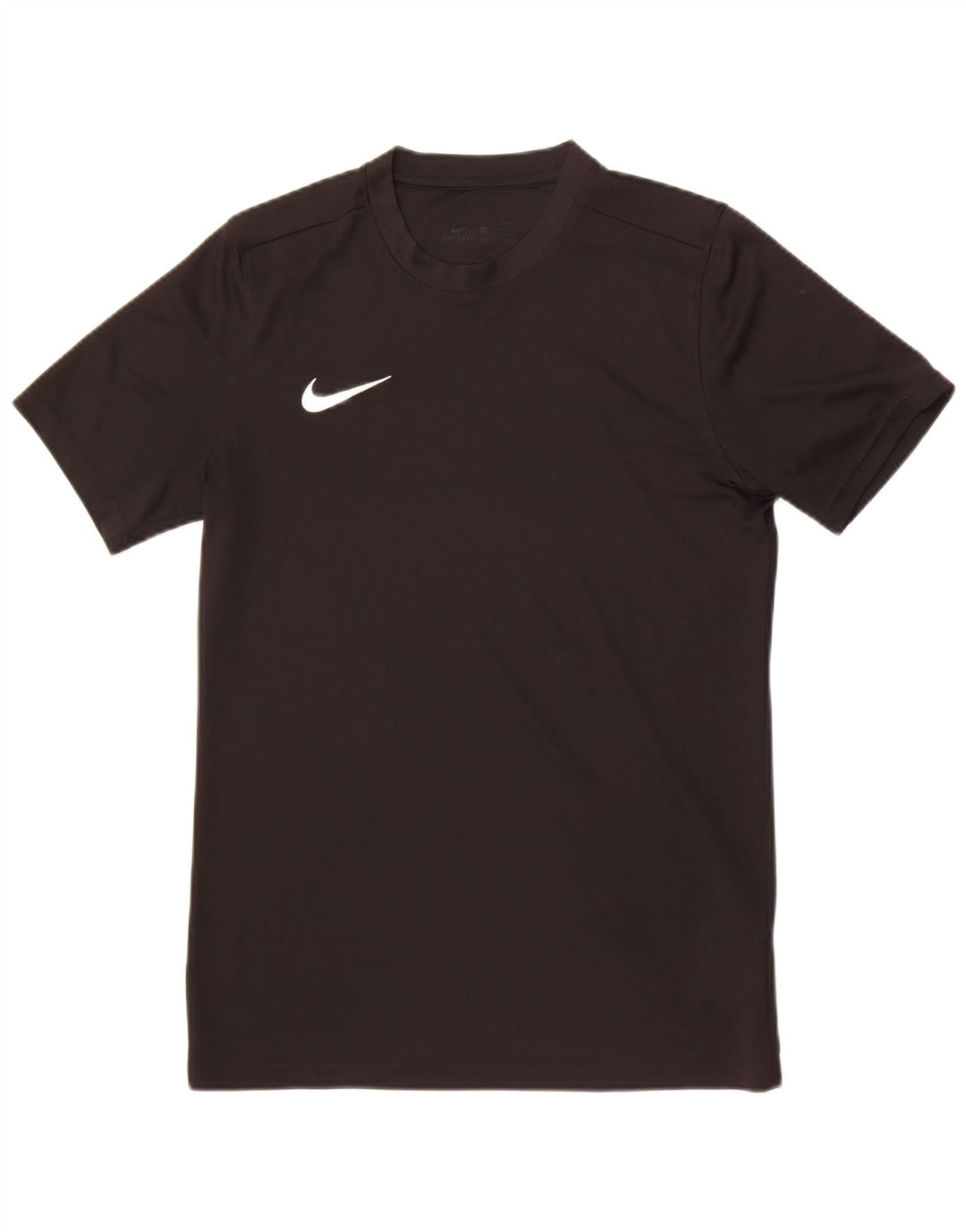 Nike Hommes Dri Fit T-Shirt Haut Noir Moyen Polyester