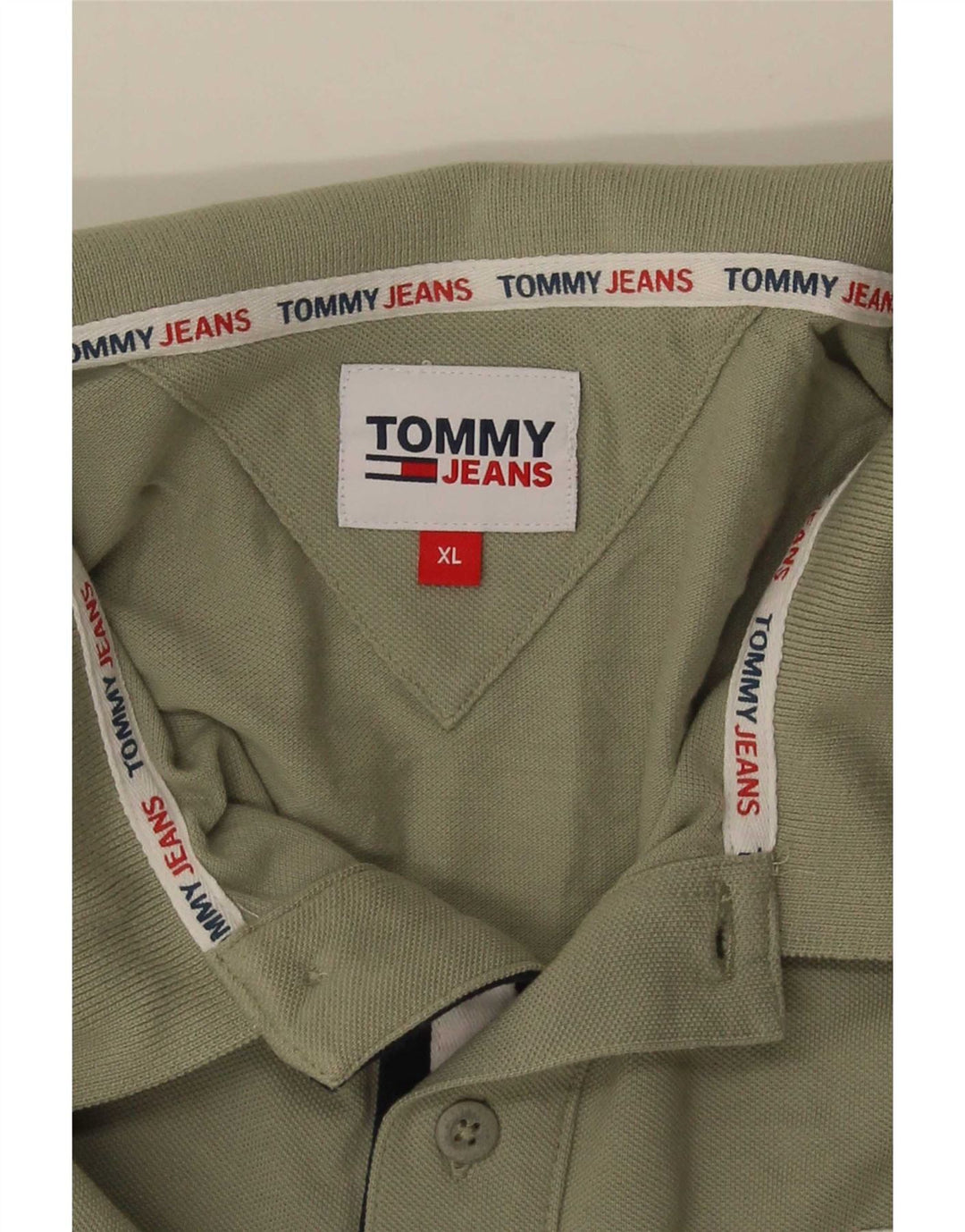 Tommy Hilfiger Polo Homme XL Vert