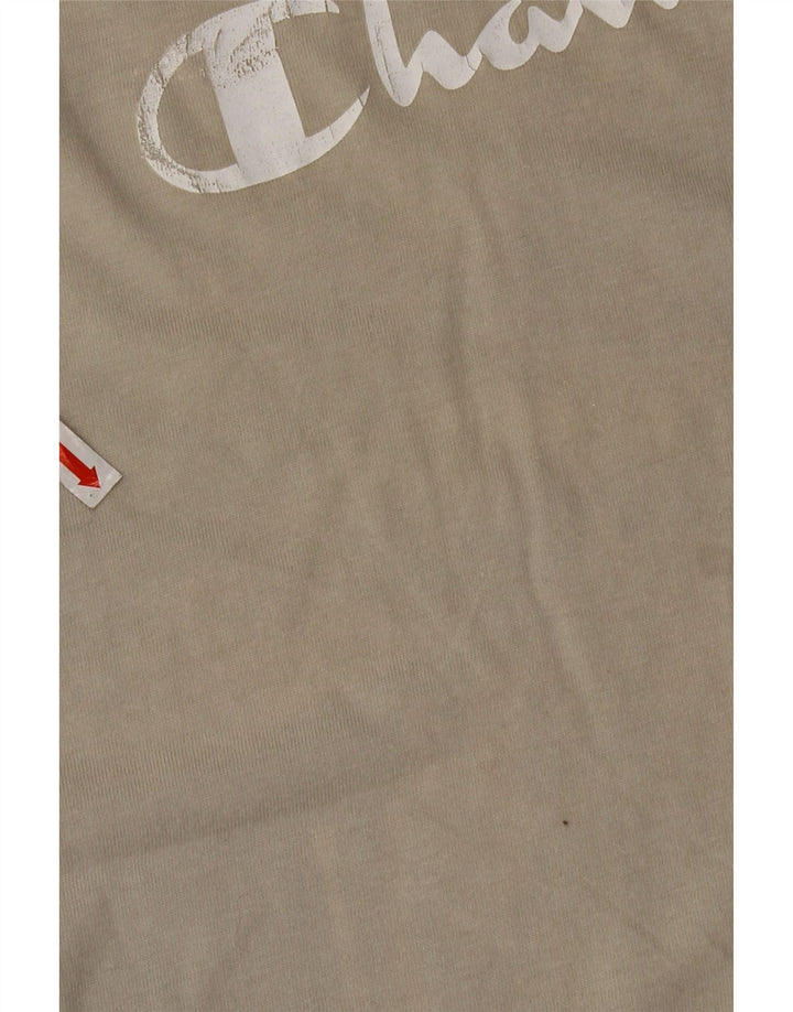 Champion T-Shirt Graphique Homme 2XL Gris Coton