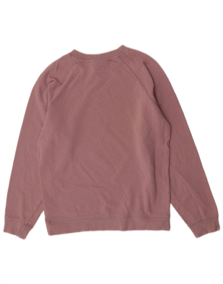 Topshop Sweat-shirt surdimensionné pour femme UK 8 Petit coton rose