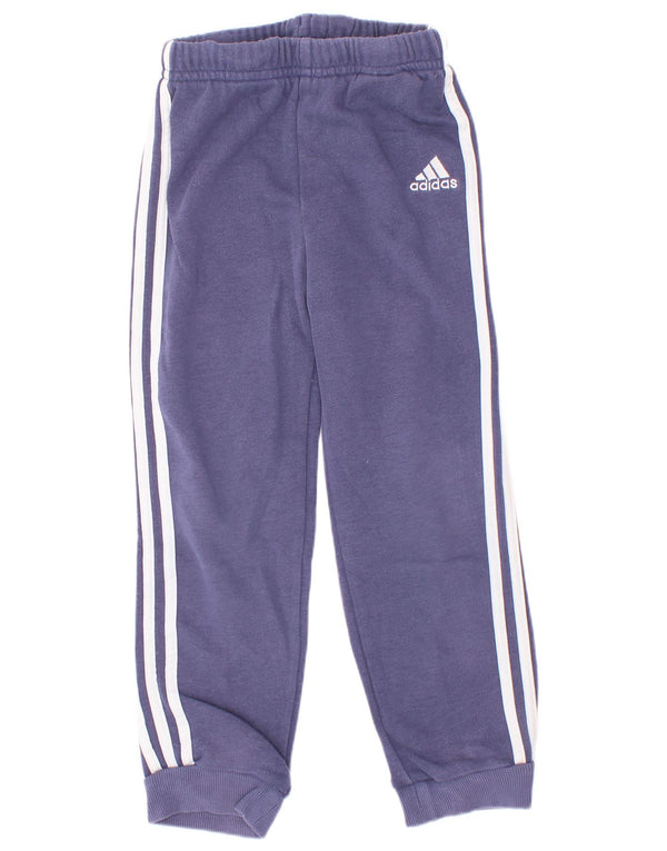 Adidas Pantalon de Survêtement Garçon Joggers 3-4 ans Bleu Marine Coton