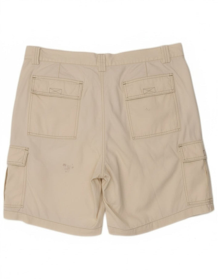 Short Cargo Vintage Homme W38 XL Coton Blanc