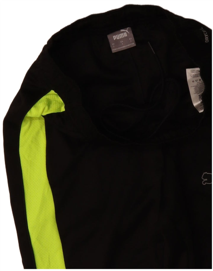 PUMA Pantalon de survêtement pour homme Small Noir Colorblock Polyester