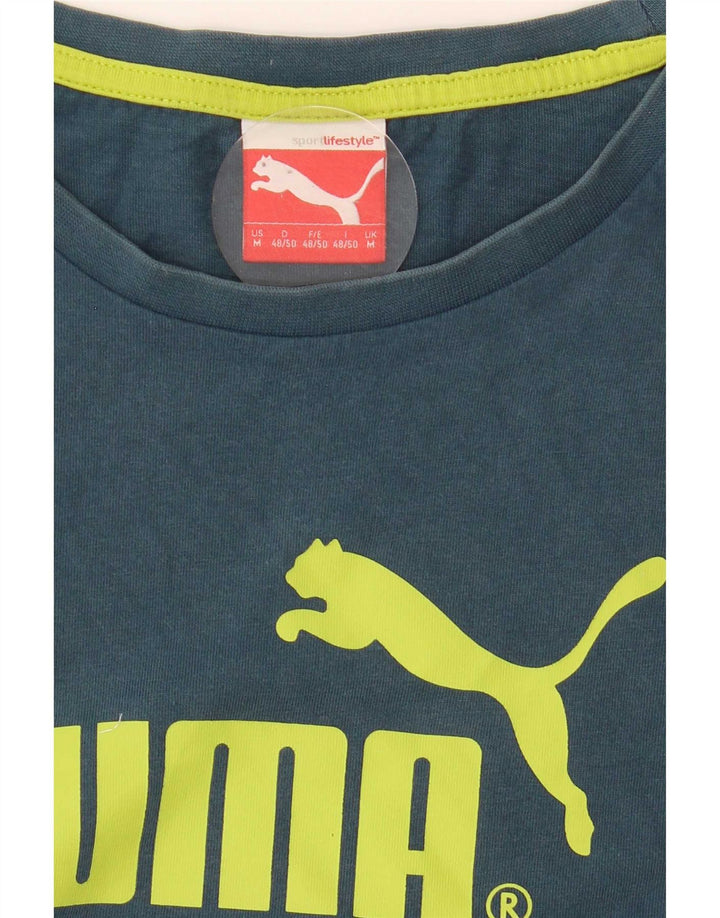 Puma Tee-Shirt Graphic Homme Bleu Moyen