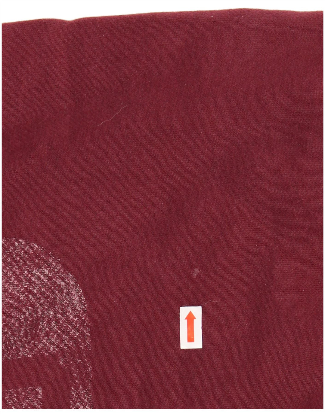 SUPERDRY Sweat-shirt graphique pour homme en coton bordeaux moyen