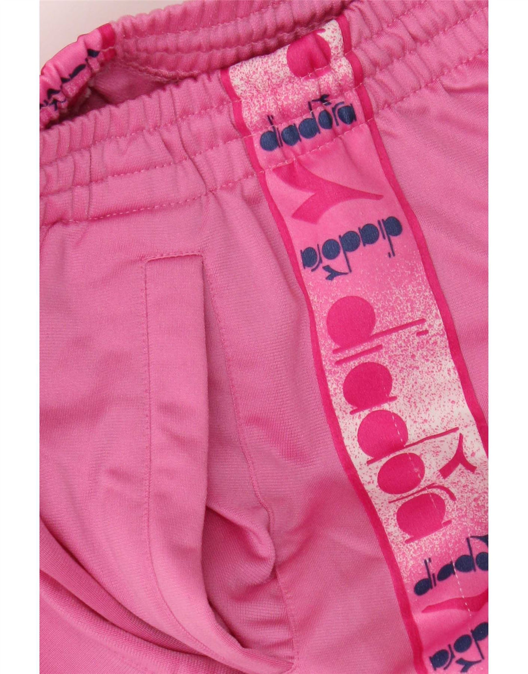 Diadora Pantalon de survêtement graphique pour femme UK 14 Rose moyen