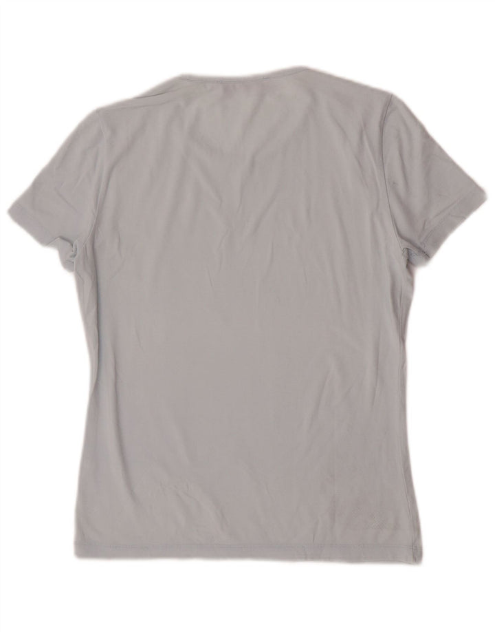 Liu Jo T-Shirt Femme UK 12 Bleu Moyen