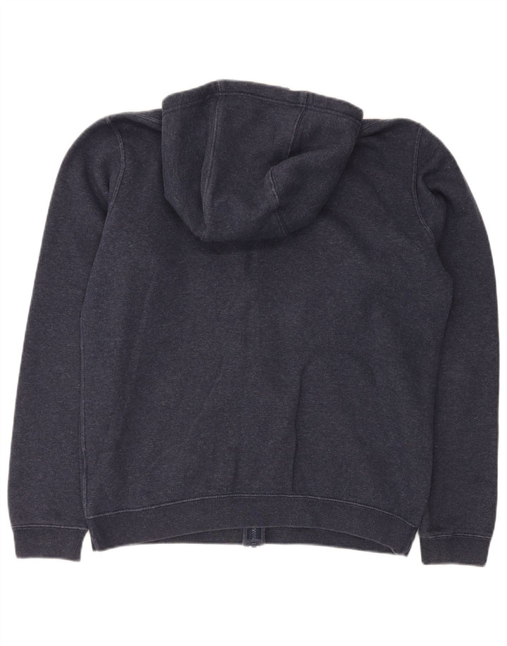 NIKE Pull à capuche zippé pour homme en coton bleu marine moyen