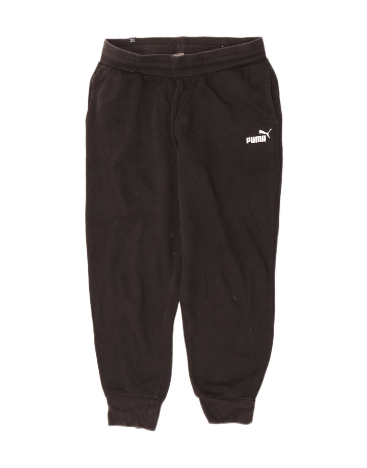 Puma Pantalon de Survêtement Joggers Homme Noir Moyen Coton